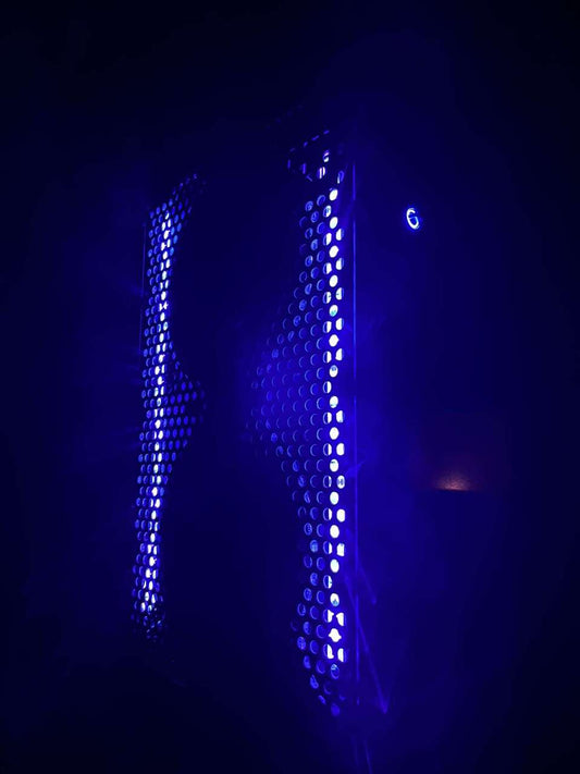 Ultraviolet "GLOW IN THE DARK" lys