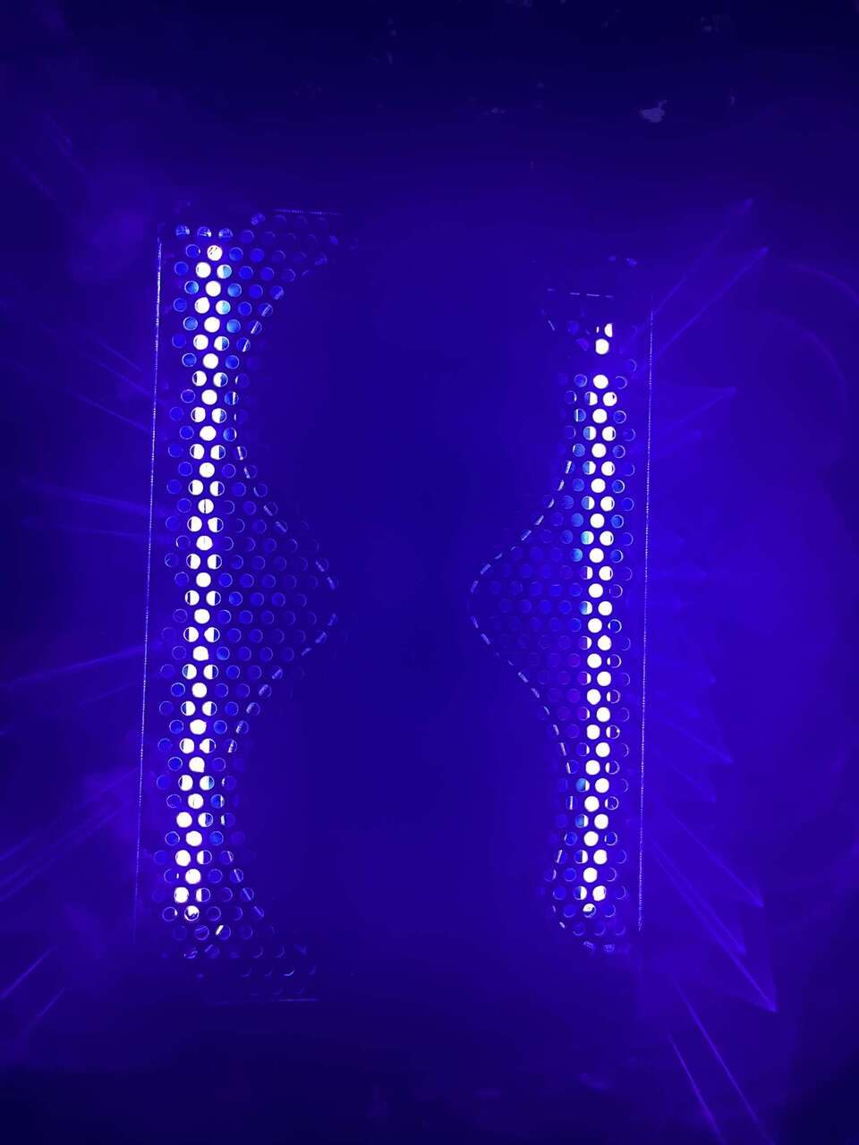 Ultraviolet "GLOW IN THE DARK" lys