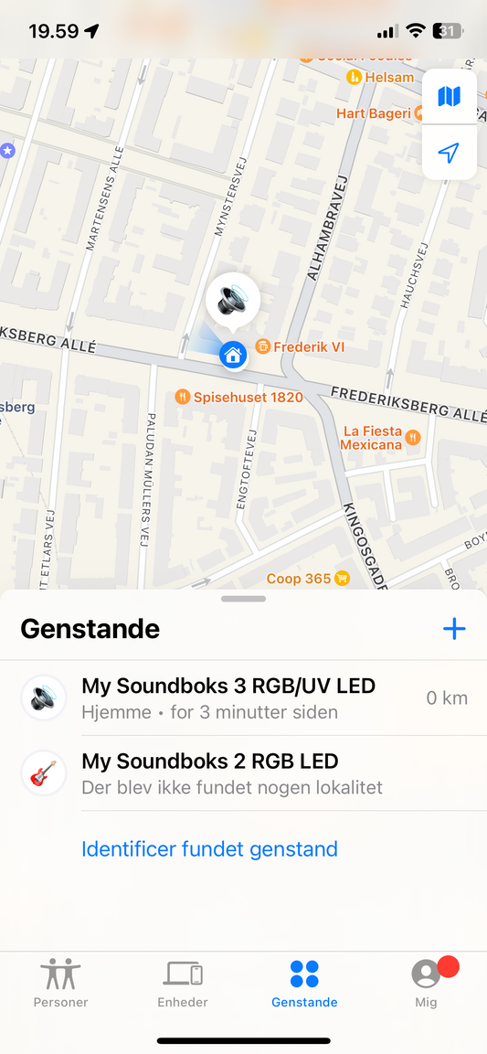Tyveri sikring med 5 års indbygget GPS tracker